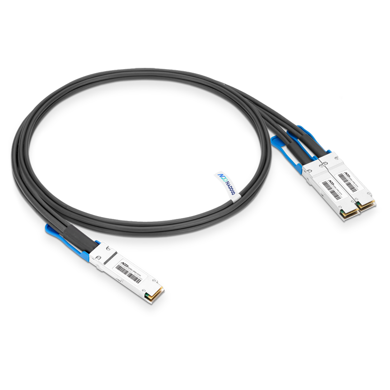 200G 2×QSFP56 to 2×QSFP56 breakout AOC